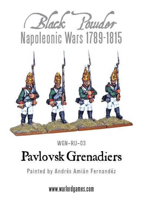 Napoleonic Wars: Pavlovsk Grenadier Regiment 1789-1815